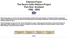 Tablet Screenshot of catrionafraser.com